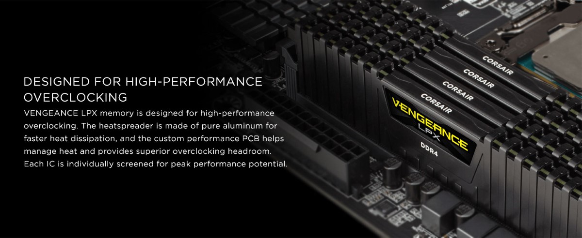 RAM Corsair Vengeance LPX 8GB 2666Mhz DDR4 tại Cần Thơ