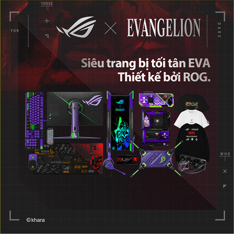 Màn hình gaming Asus ROG Strix XG27AQM EVA Edition chính hãng