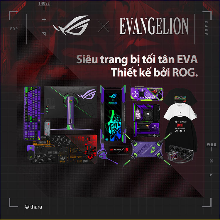 Nguồn Asus Rog Thor 1000W Platinum II Eva Edition Chính hãng