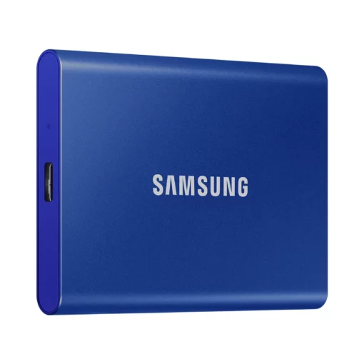 SSD Samsung T7 Portable màu xanh chính hãng tại Nguyễn Vũ Store