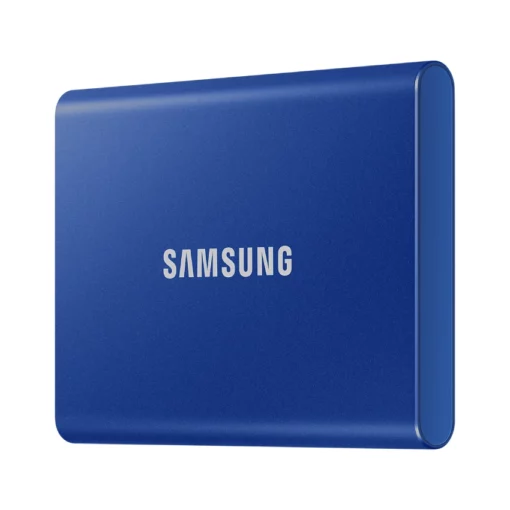 SSD Samsung T7 Portable màu xanh giá rẻ tại Nguyễn Vũ Store