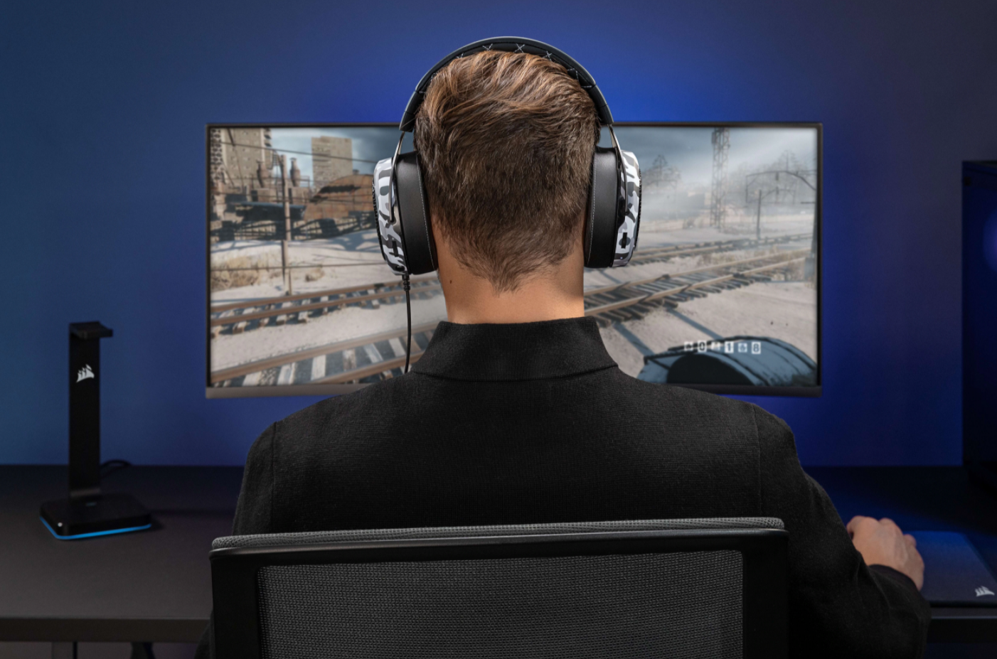 Tai nghe Gaming Corsair HS60 HAPTIC Surround Phản hồi rung