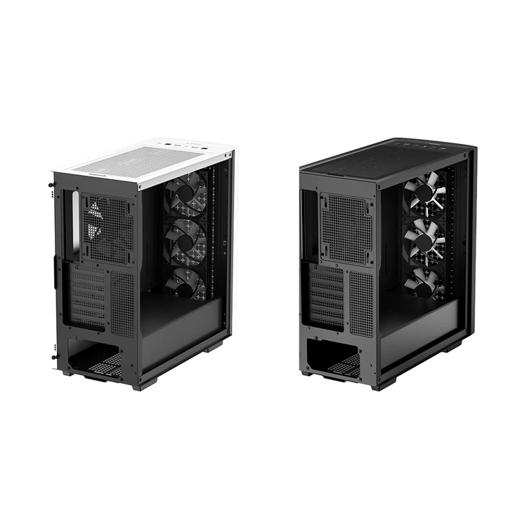 Vỏ máy tính case DEEPCOOL CK560 trắng đen