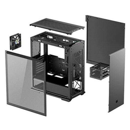 Vỏ máy tính case Deepcool Macube 310P BK hàng chính hãng