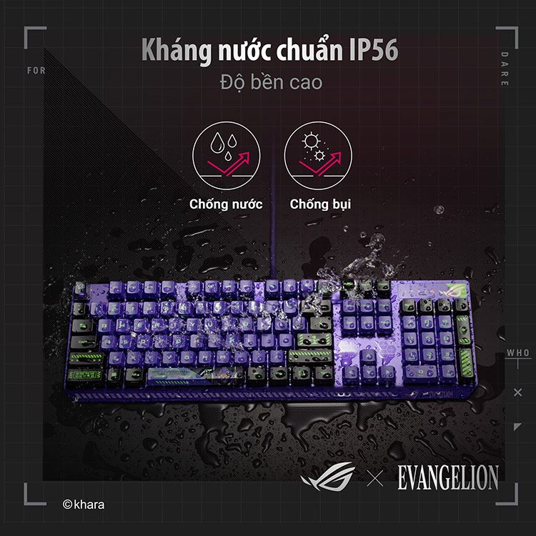 Bàn phím Asus ROG Scope RX EVA Chính hãng