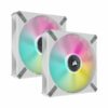 2 Fan Corsair ML140 White RGB ELITE LED