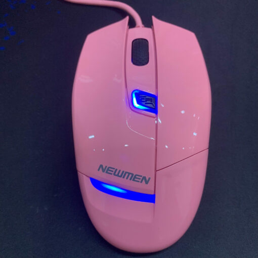 Chuột Gaming có dây Newmen G10 hồng giá rẻ