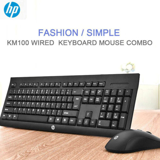 Combo Bàn phím Chuột HP KM100 USB giá rẻ