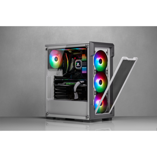 Case Corsair iCUE 220T Airflow White full option