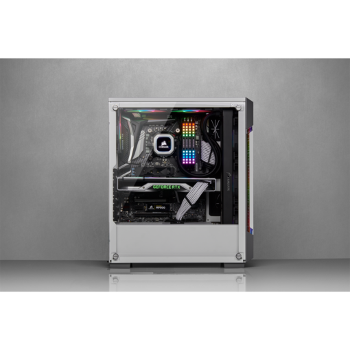 Case Corsair iCUE 220T Airflow White full đẹp