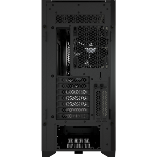 Vỏ máy tính Corsair 5000D Airflow Black (CC-9011210-WW) mặt sau