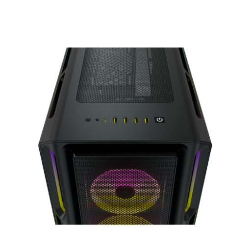 Vỏ máy tính Corsair iCUE 5000T RGB Black (CC-9011230-WW) cổng kết nối