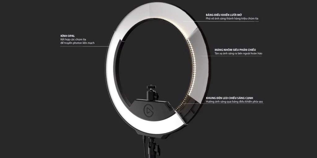 Đèn chiếu sáng Elgato Ring Light Giới thiệu