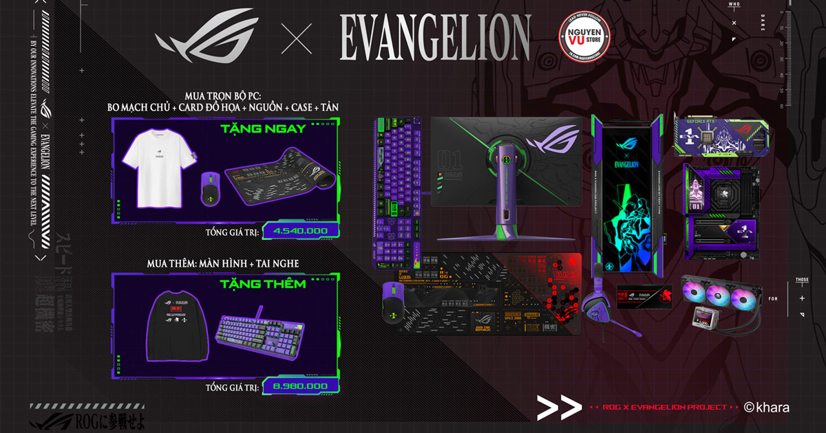 Khuyến Mãi ROG Evangelion