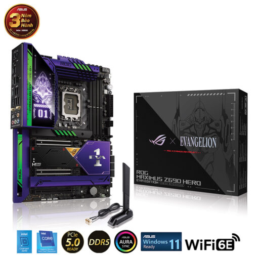 Mainboard Asus ROG Maximus Z690 HERO EVA Edition Chính hãng