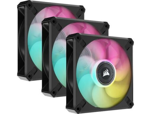 Fan Corsair ML120 ELITE RGB (3 Fan + Lighting) (CO-9050113-WW) - Ảnh 2
