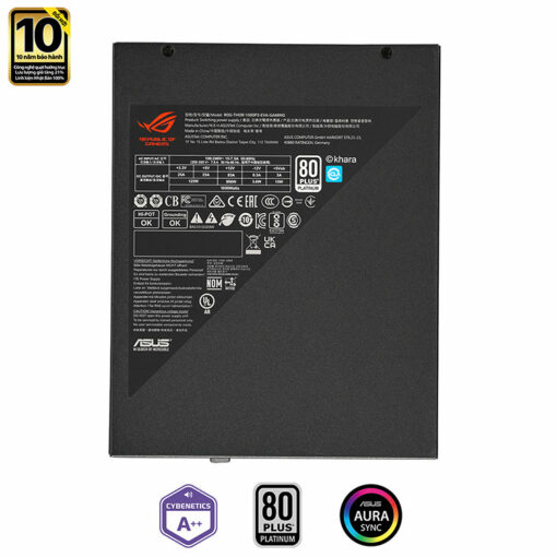 Nguồn Asus Rog Thor 1000W Platinum II Eva Edition Chính hãng