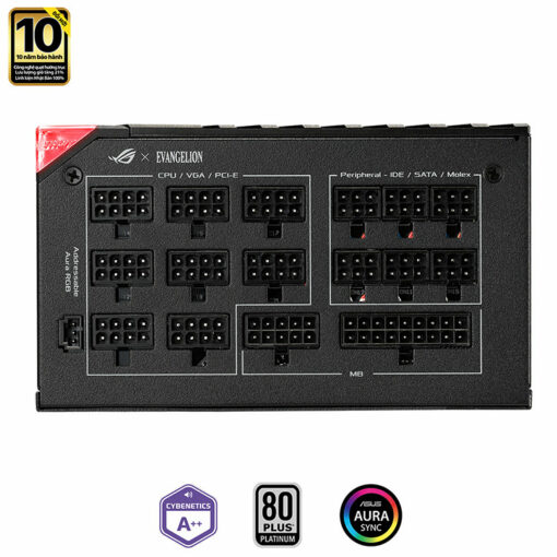 Nguồn Asus Rog Thor 1000W Platinum II Eva Edition Chính hãng