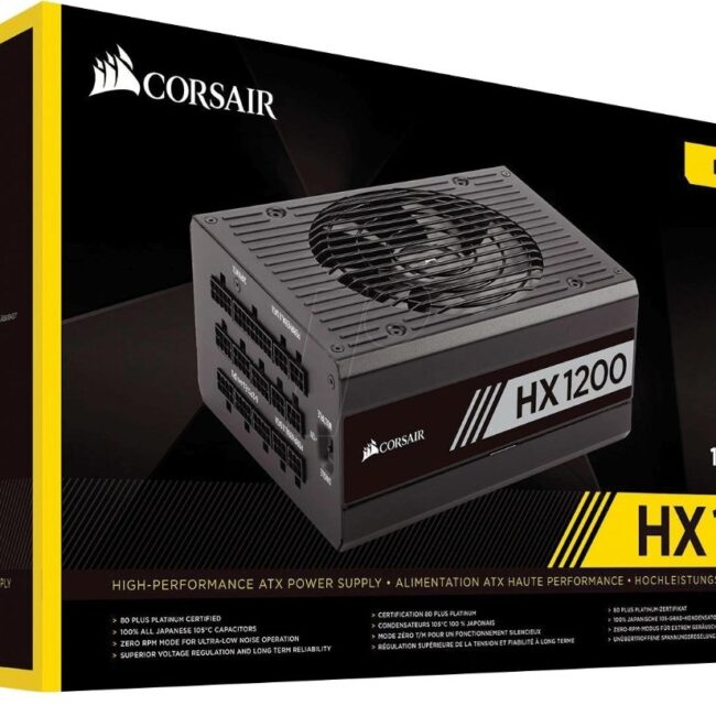 Nguồn Corsair HX1200 80 Plus Platinum - Full Modul (CP-9020140-NA) giá rẻ