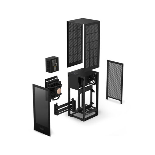 Vỏ Case NZXT H1 V2 Mini Tower đen giá rẻ
