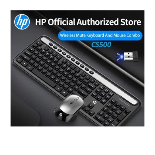 COMBO PHÍM CHUỘT KHÔNG DÂY HP CS500 WIRELESS chính hãng