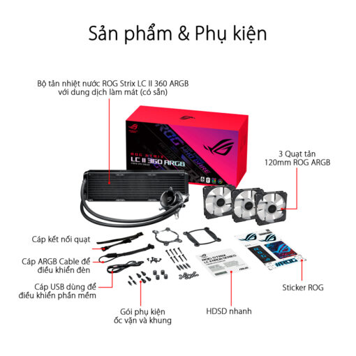 ASUS ROG STRIX LC II 360 ARGB Nguyễn Vũ Store
