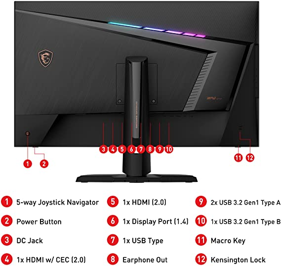 Màn hình MSI Optix MPG321QRF QD chính hãng giá rẻ tại Nguyễn Vũ Store Cần Thơ