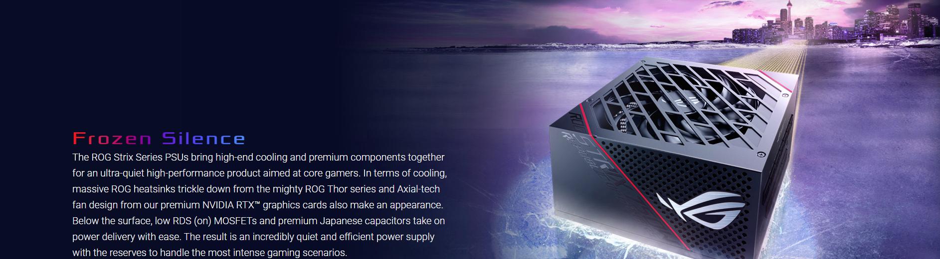 Nguồn Asus ROG Strix 650W Gold tại Cần Thơ