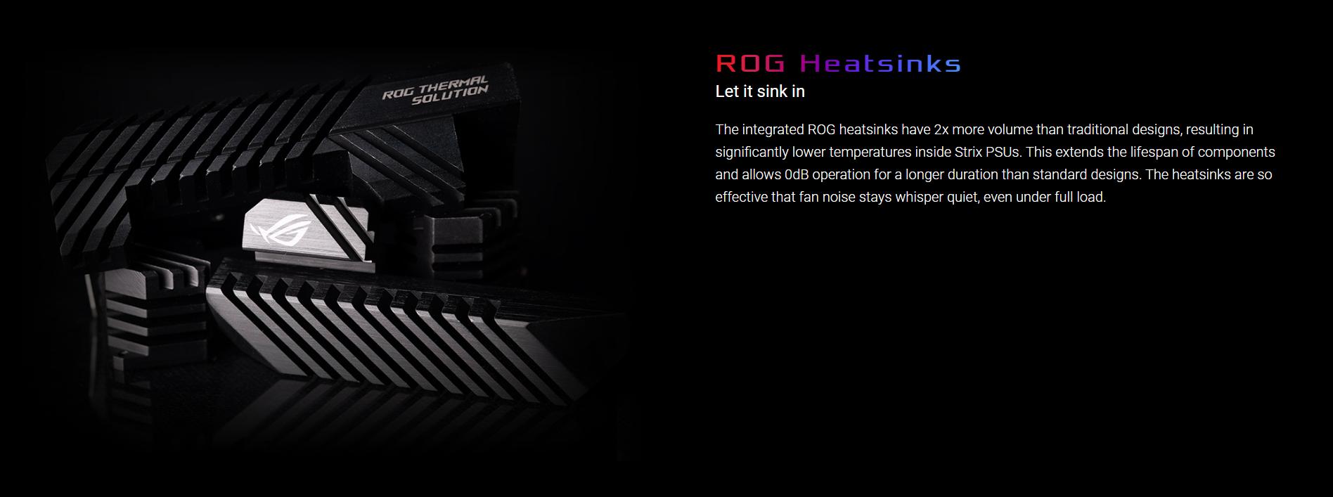 Nguồn Asus ROG Strix 650W Gold tại Cần Thơ