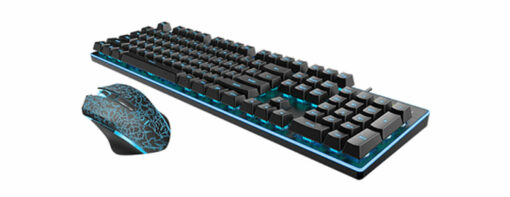 Combo Rapoo V50S V21C Gaming chính hãng