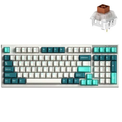 Bàn phím cơ FL-Esports FL980CPM Cool Mint Nguyễn Vũ Store