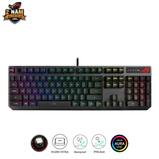 Bàn phím cơ ASUS ROG Strix Scope PBT Switch quang học RX( Red/Blue)