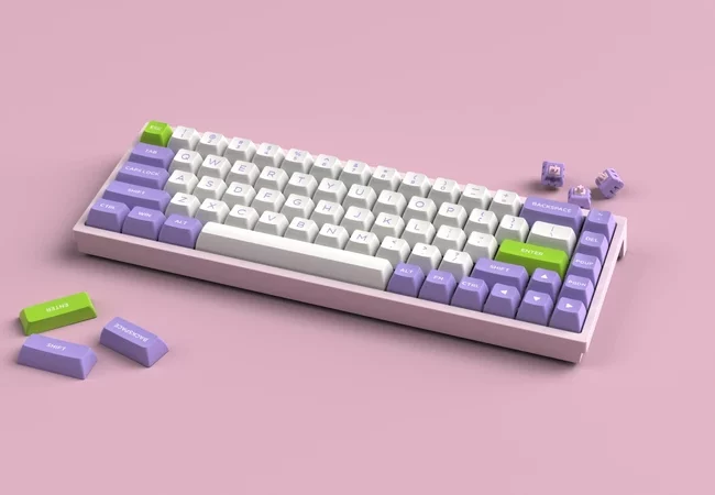 Bàn phím cơ FL-Esports FL680SAM Purple Chính hãng giá rẻ