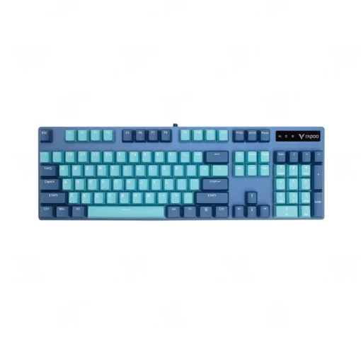 Bàn phím cơ Gaming Rapoo V500 Pro Cyan Blue