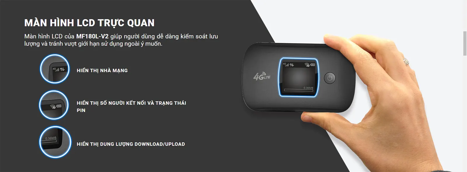 Bộ phát Wifi di động 4G Totolink MF180L V2 Wireless N150Mbps