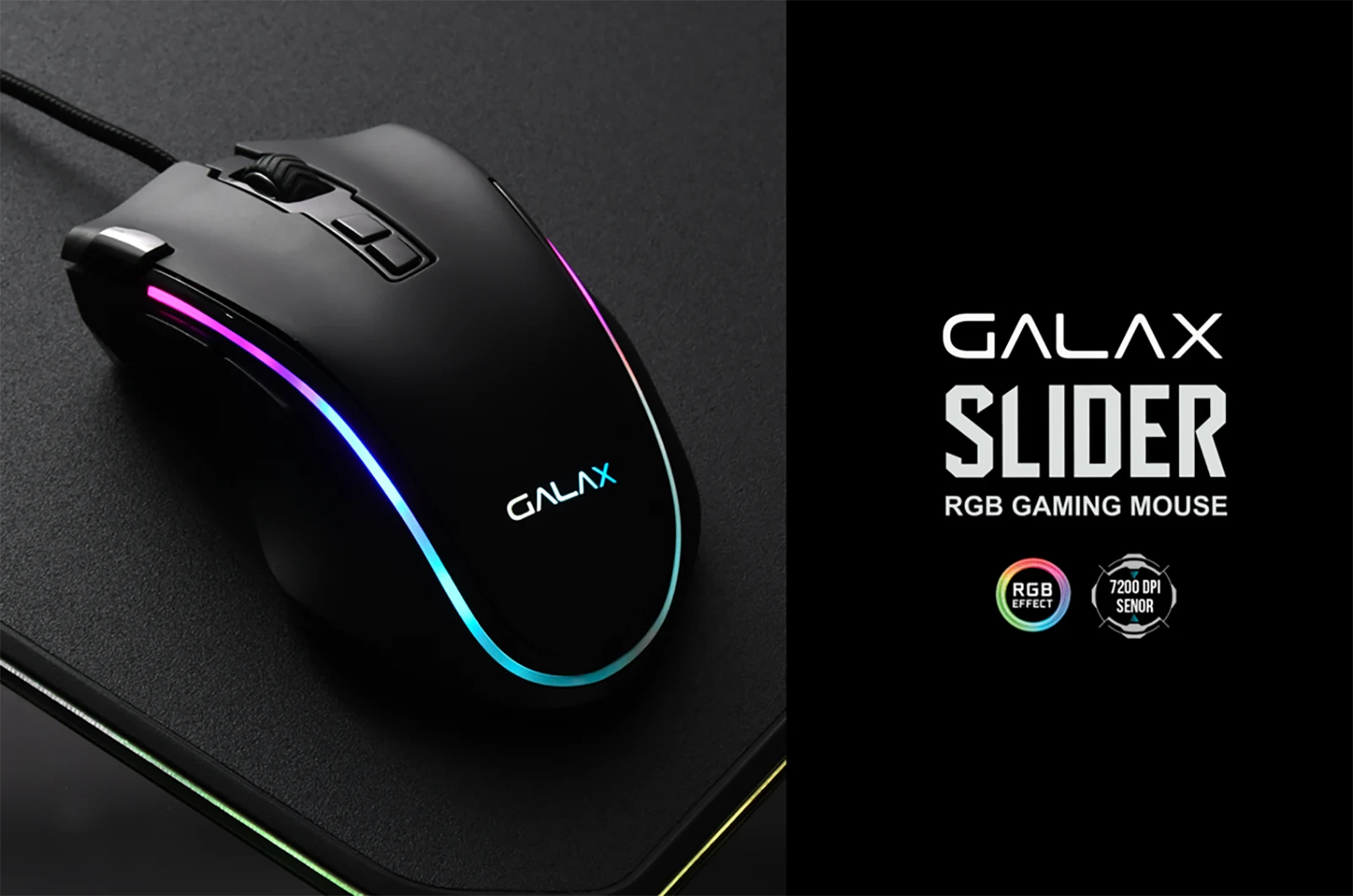 Chuột gaming Galax Slider-01 RGB chính hãng