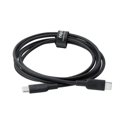 Dây Cáp Sạc Rapoo PD60 (USB-C, Đen) chính hãng