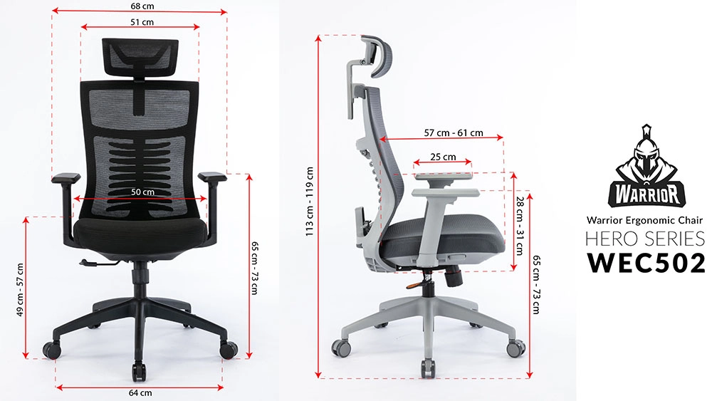 Ghế công thái học Ergonomic Warrior - WEC502