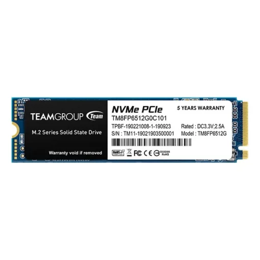 Ổ cứng SSD TeamGroup MP33 512GB M.2 PCIe Gen3x4