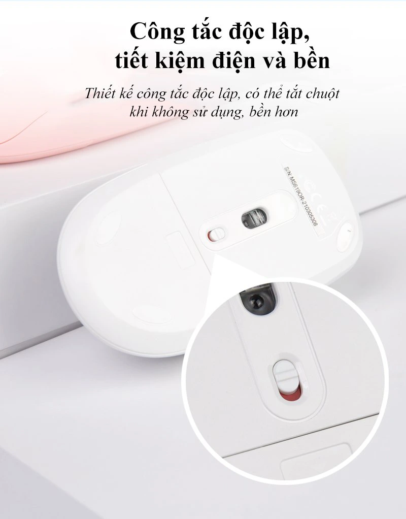 Chuột không dây Newmen F007 - Wireless 2.4Ghz - Giá rẻ