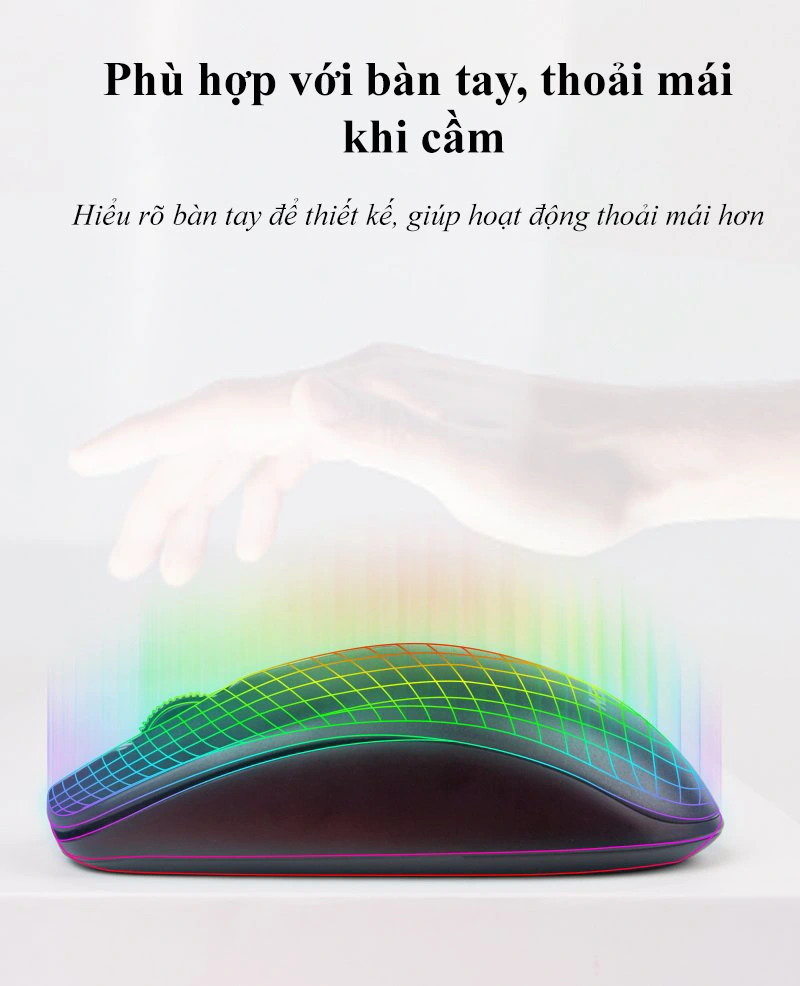 Chuột không dây Newmen F007 - Wireless 2.4Ghz - Giá rẻ