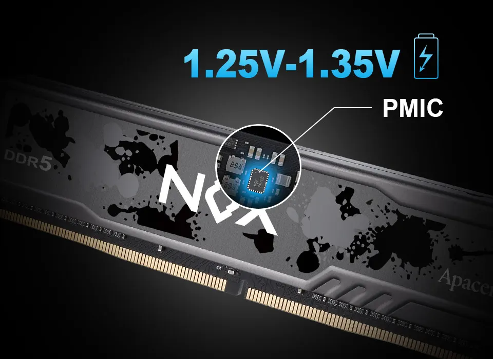 RAM Apacer NOX 32GB (2x16GB) DDR5 5200MHz