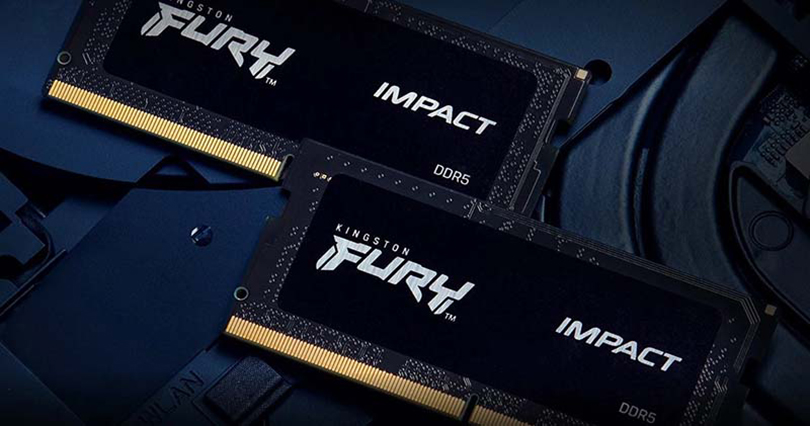 RAM Laptop Kingston 8Gb DDR5 4800Mhz FURY Impact