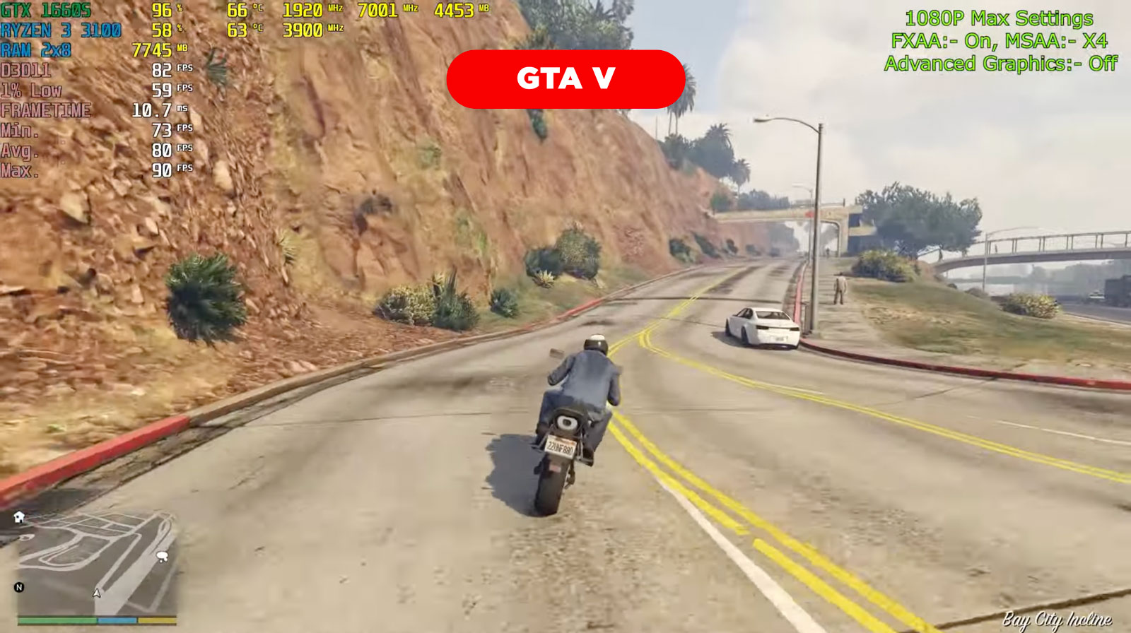 tham khảo hiệu năng GTA V