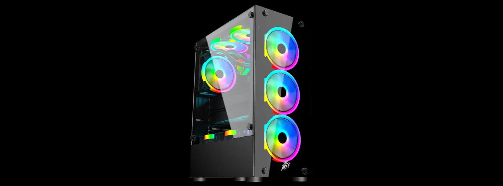 Vỏ Case 1st Player FireDancing V2-A (4 Fan RGB)