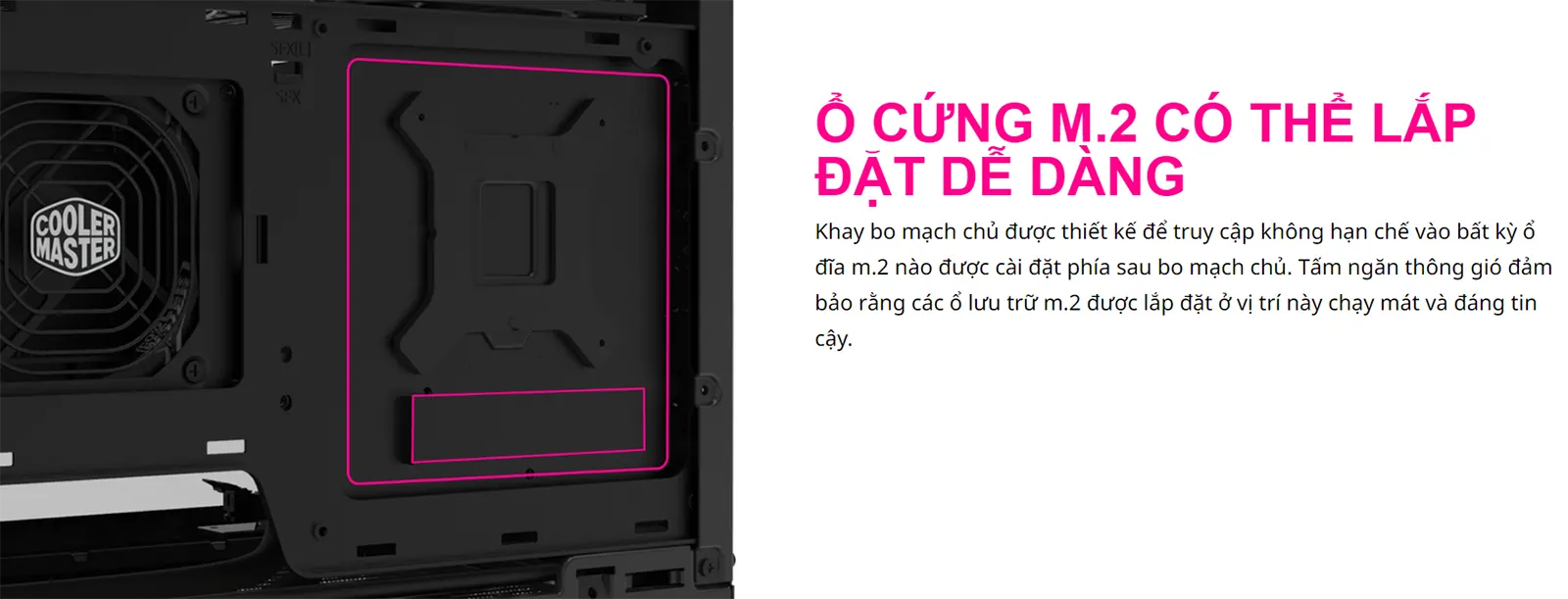 Vỏ case Cooler Master NR200P MAX - Black/Grey