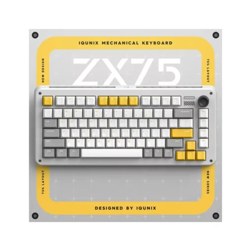 Bàn phím cơ IQUNIX ZX-75 Gravity Wave Wireless