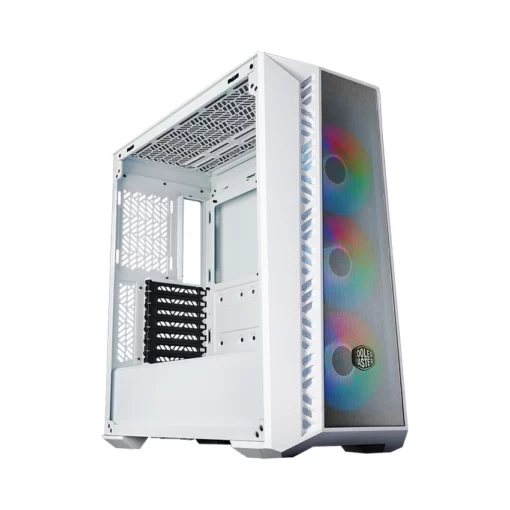 Case Cooler Master MasterBox MB520 Mesh ARGB Trắng Chính hãng