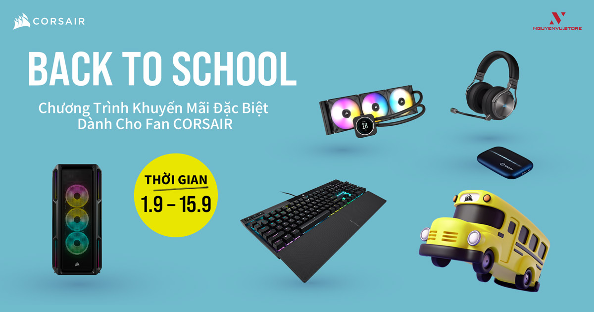 Corsair Back to School