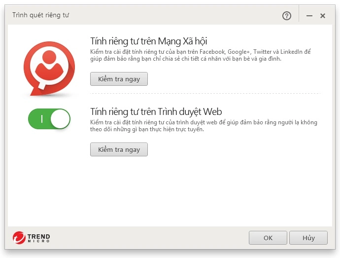 Phần mềm diệt Virus Trend Micro Maximum Security - 1PC/3PC